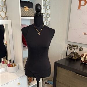 House of Harlow 1960 Black Bodysuit